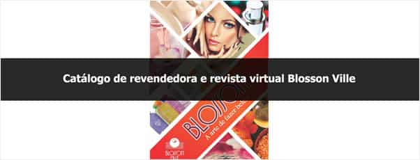 Catálogo de pedidos de revendedora Blosson Ville