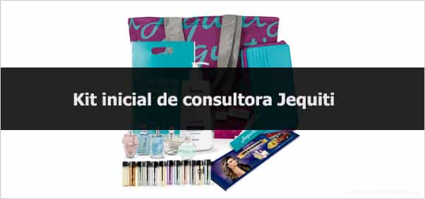 Kit inicial de consultora Jequiti