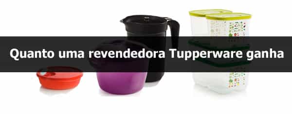 Quanto ganha uma revendedora Tupperware