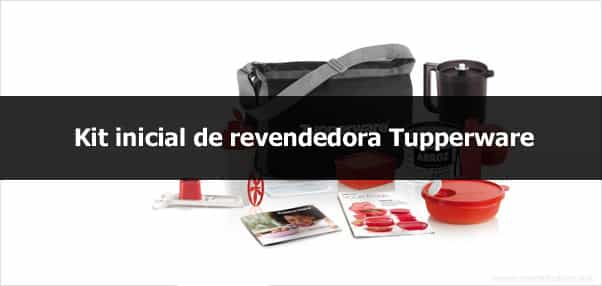 kit inicial de revendedora Tupperware