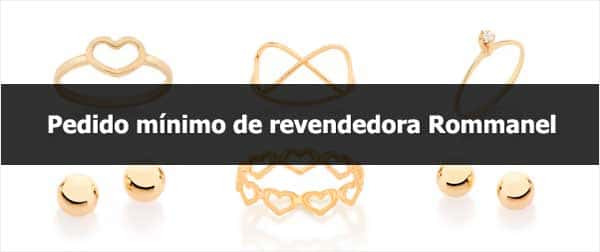 Pedido mínimo de revendedora Rommanel