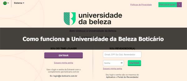 Como funciona a Universidade da Beleza Boticário