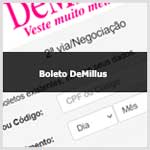 Descubra como funciona a segunda via do boleto Demillus