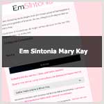 Descubra como funciona o serviço Em Sintonia da Mary Kay