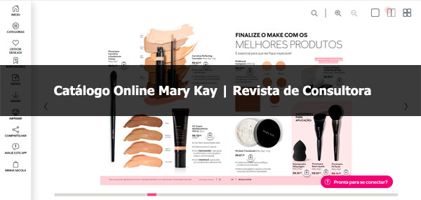 Catálogo Online Mary Kay e Revista de Consultora